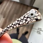 Coach New York Women's Black White Plastic Framed Darcy Designer Sunglasses Photo 5