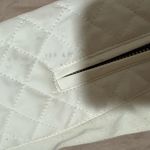 Catherine Malandrino  Cream Quilted Leather Jacket Photo 3