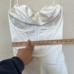 House Of CB  XS A-C‎ CHARMAINE IVORY CORSET MAXI DRESS white NWOT Photo 6