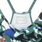 Free People  FP Movement Hot Shot Onesie Printed Evergreen Harem Jumpsuit XS Photo 8