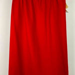 Alfred Dunner Vintage‎  Red 100% Wool Pencil Skirt Photo 0