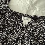 Japna Black And White Printed Top Photo 4