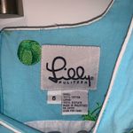 Lilly Pulitzer blue dress with green embroidery Photo 7