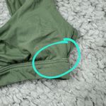 Aerie READ Offline By Real Me Ruched Sports Bra Green Size XS Padded Lined Photo 3