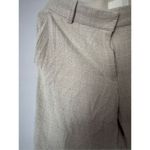 H&M  women’s crème yellow and white dress pants size 6 Photo 1