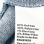 Nine West High Rise Belted Waist Wide Leg Cropped Jeans, Size 16 Photo 3