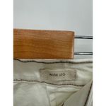 LOGO By Lori Goldstein LOGO Lori Cream White Cropped Wide Leg Denim Jeans Womens Size 18WP Frayed Hem Photo 5