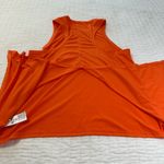 GapFit Orange Muscle Tee Sleeveless with Open Back Photo 10