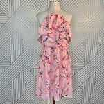 Cupcakes and Cashmere‎ Corralyn Floral Halter Dress Pink Size 4 Photo 2