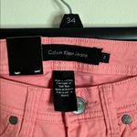 Calvin Klein Jeans Skinny Crop Ankle Flamingo Pink Jeans size 2 Photo 8