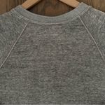 Vintage New York University Crewneck Raglan Sweatshirt Heather Grey Size Medium Gray Photo 7