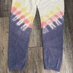 Wildfox  Edelweiss Tie Dye Knox Jogger Sweatpants Small NEW Photo 4
