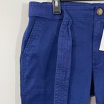 Vineyard Vines NWT ‎ Everyday Utility Belted Tie Waist Baltic Blue Chino Pants 10 Photo 9