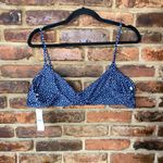 J.Crew New  Polka Dot Strappy Twist Bikini Swim Bathing Suit Top Women's Size 3X Photo 4