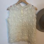 VINTAGE‎ Hand Crochet Pom Tank Photo 3