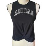 Adidas -BLACK SLEEVELESS TOP Photo 0