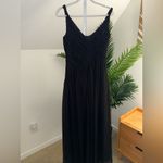 RENE RUIZ COLLECTION | hand draped gown $1,295 Black Size 4 Photo 5