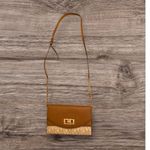 Michael Kors  Tan and Cream Clutch Photo 1