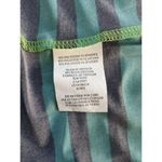 Tiana B Striped Mini Dress with Sash Size 10 Green and Navy Stripe Dress Photo 8