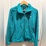 The North Face  Women's Teal Fleece Jacket Photo 2