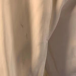 3.1 Phillip Lim Blouse Long Sleeve Empire Waist Satin White Size 4 *Stained Photo 9