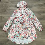 Vera Bradley Packable Raincoat Prairie Paisley Pink Red Size Small Photo 0