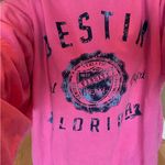 Comfy Sweatshirt Beach Florida Cotton Destin Pink Pullover Womens Medium Photo 12