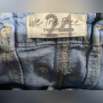 We The Free  East of Eden Paper Bag High Waist Jean Mini Skirt Size 24 Photo 8