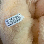 🆕 Pom Pom Decor Striped Knit Tan Beanie OS🆕 Photo 3