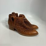 Jeffrey Campbell  leather‎ booties brown cognac size 7.5 Photo 2