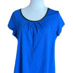 Merona Womens Plus Faux Leather Trim Contrast Top - Sz XXL Photo 0