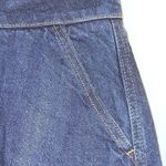 Topshop ✨ Moto Dark Wash Front Zip Denim Mini Skirt Photo 1