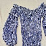 Poupette St. Barth Womens  Clara Off the Shoulder Romper size XS Photo 5