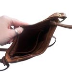 Levogue Vintage Distressed Genuiune Leather Messenger Crossbody‎ Bag Purse Photo 4