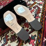 NWT STAUD Woven Leather Slide Sandals Tan Size 9.5 Photo 4