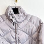 The North Face  | Goose Down 550 Silver Quilted Puffer Jacket, size‎ XS Photo 4