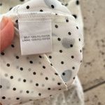 Rose + Olive Like new  women Polka Dot Sleeveless Top size M Photo 2