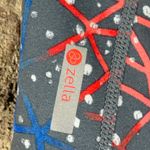 Zella Leggings Woman's Small Gray Capri Cropped Geometric Design High Rise Photo 9