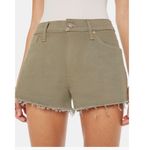 MOTHER The Dodger Denim Shorts Green Size 33 Photo 0