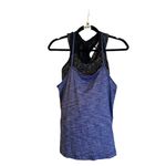 Lululemon Athletica Tops size 2 Tough It Out Tank Heathered Sapphire Blue Butter Photo 9
