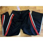 Wild Fable High-Rise Track Pants Red Black White Women's M NWT Photo 3