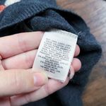 Anthropologie Knitted & Knotted • Anthro Kilda Sweater grey orange floral embroidered pullover Photo 7