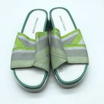 Donald Pliner  Womens Slide Sandals Slip On Fabric Photo 2