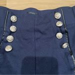 Ci Sono Blue Button Shorts Women’s Medium Photo 1