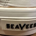Seavees  for J.Crew Legend Sneakers White Embroidered Fruit Bananas Womens Size 6 Photo 8