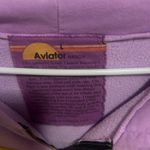 Aviator Nation Purple  Zip-Up Hoodie Photo 2
