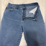 Ralph Lauren LAUREN  Jeans Denim High Rise Straight Leg Blue Cotton Size 14 P Photo 6