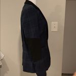 1. State $255  Women's Blue Wild One Panel Plaid One-Button Jacket Blazer Size 6 Photo 7