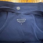 Athleta  Conscious Crop Bra Size Small in Navy Photo 2