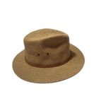 Panama Jack Original  Woven Hat Brown Size S/M Photo 1